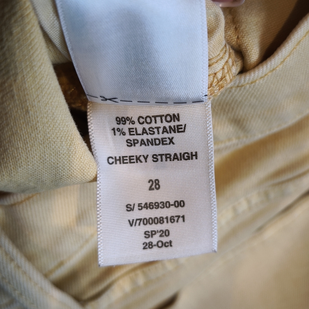 GAP Cheeky Straight Cotton Jeans | Size 28 / 6 - Picture 10 of 10